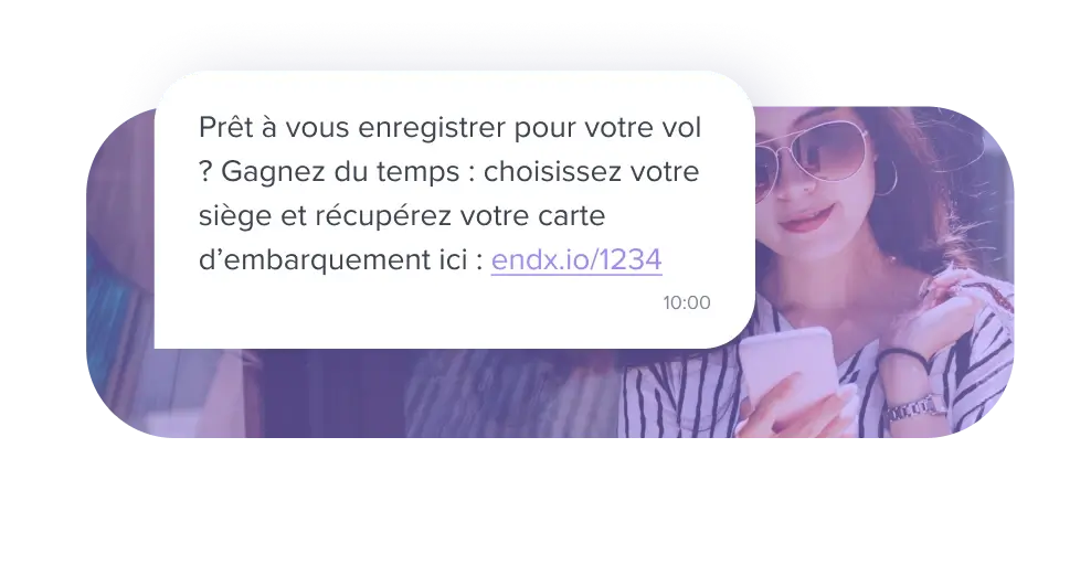 Exemple envoi de SMS international
