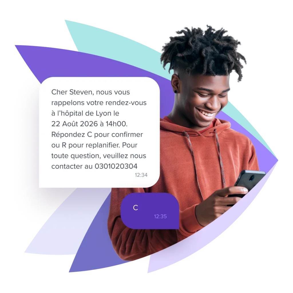 Exemple SMS d'expérience client