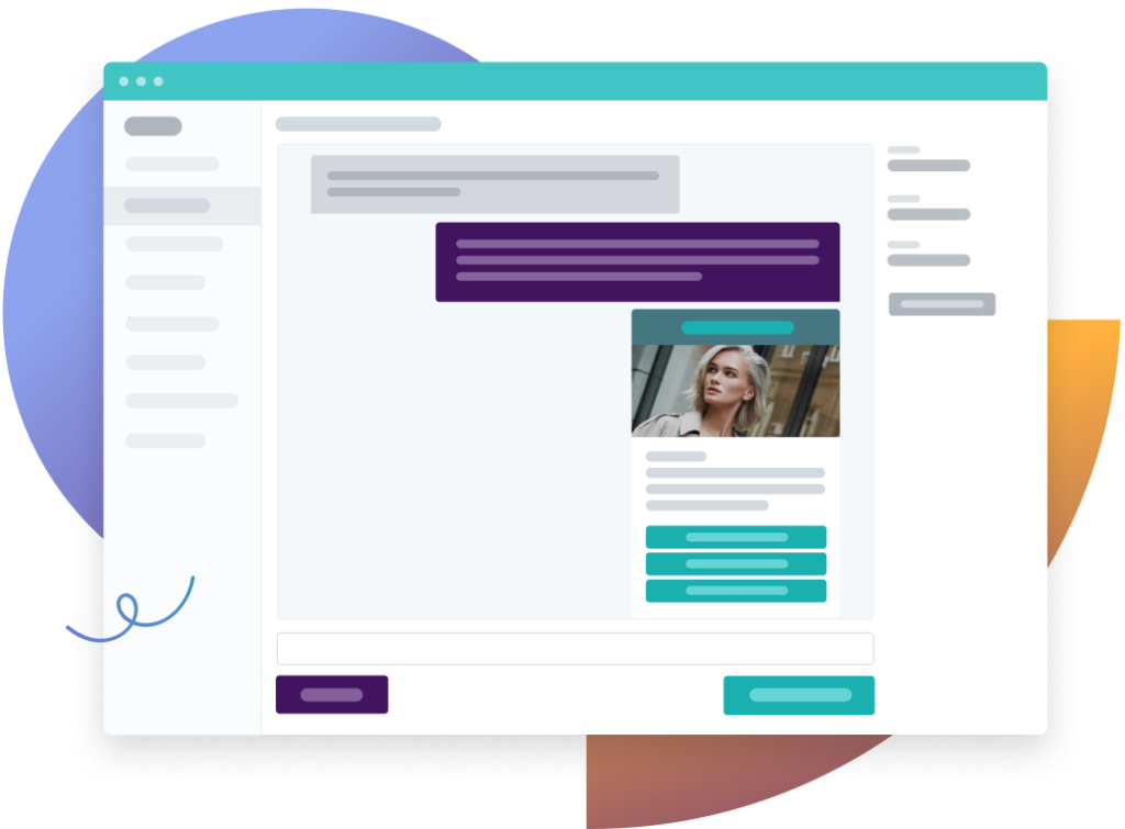 Exemple de plateforme de messagerie omnicanale