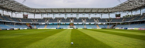 football dans un stade