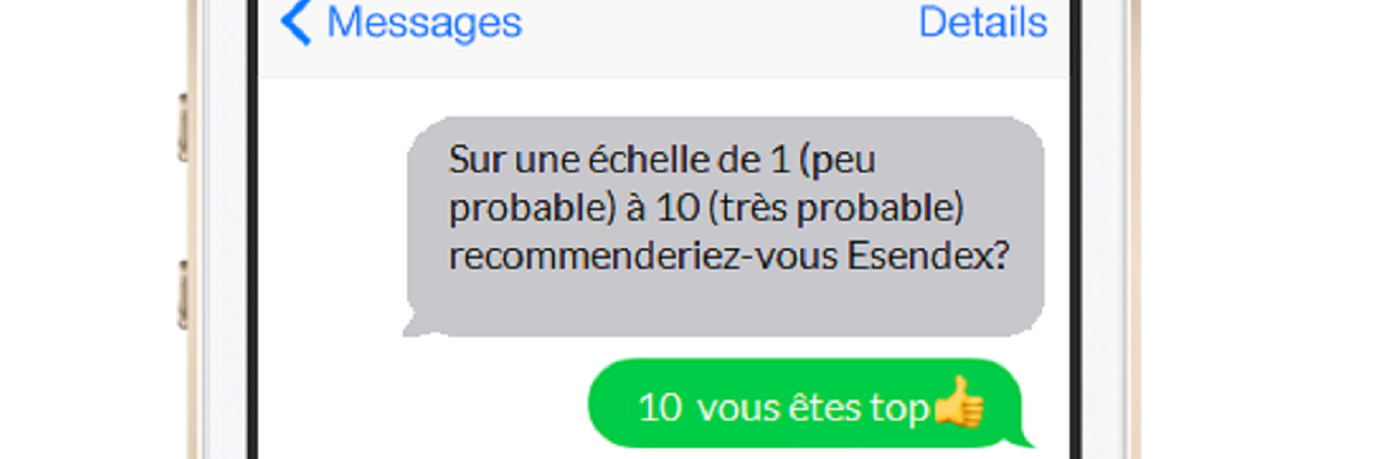 Exemple enquete par SMS