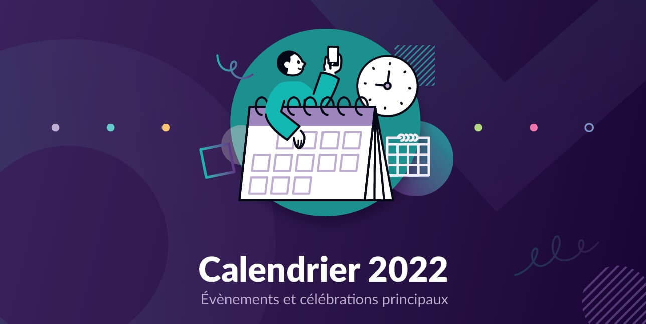 calendrier marketing 2022 de esendex pour communications mobiles