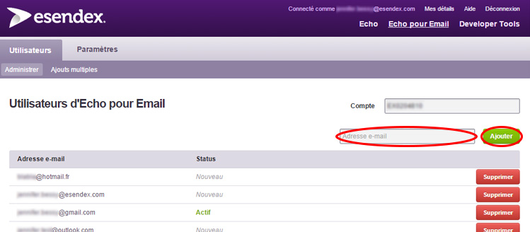 image intégration outlook